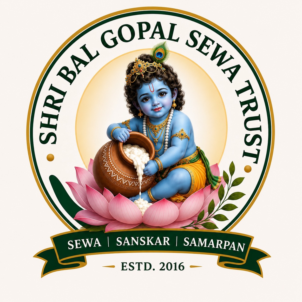 Shri Bal Gopal Sewa Trust Logo